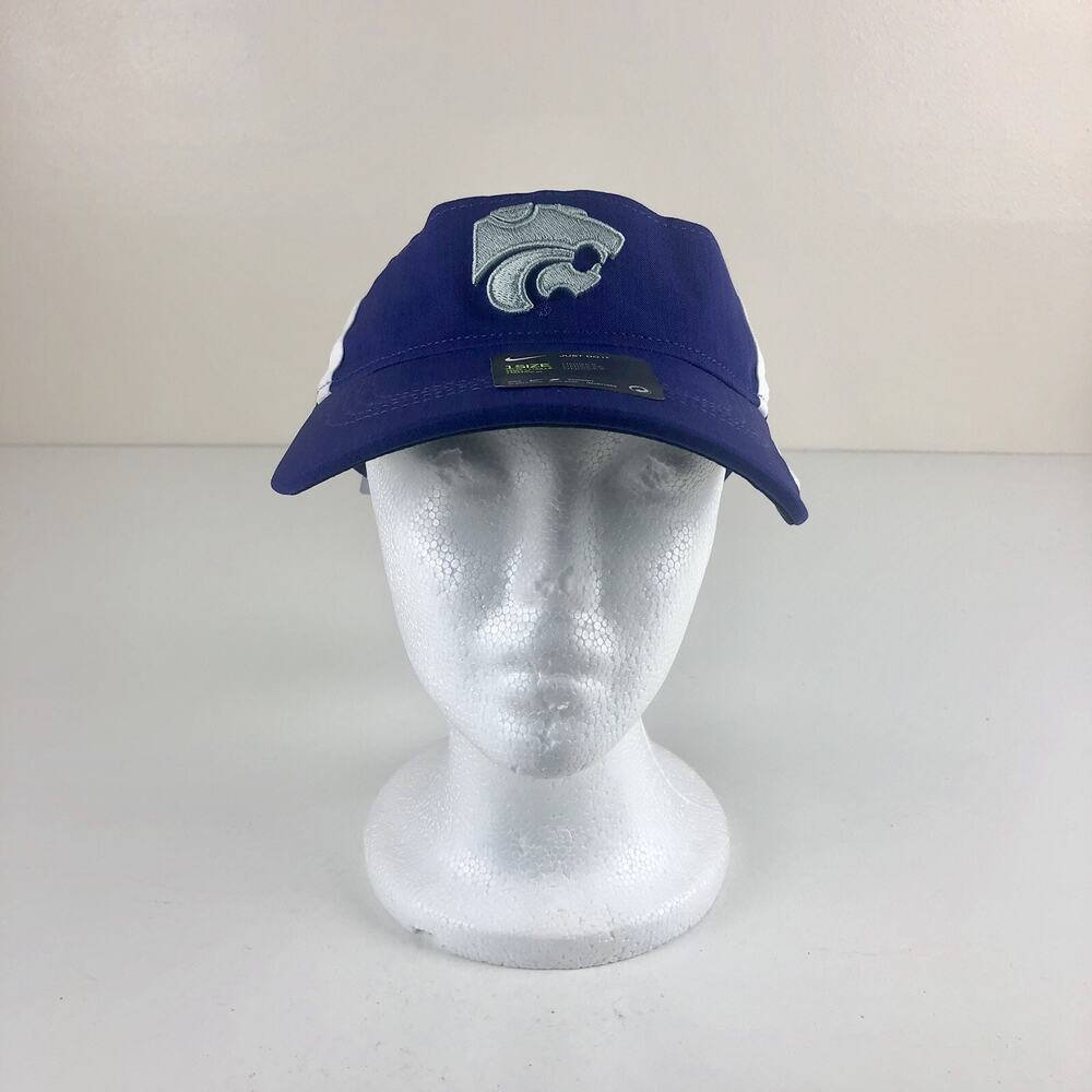 Kansas State Wildcats Nike Dri Fit Visor Hat Cap Unisex One Size Fits All